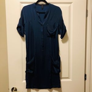 Silk-textured BCBGMaxAzria dress